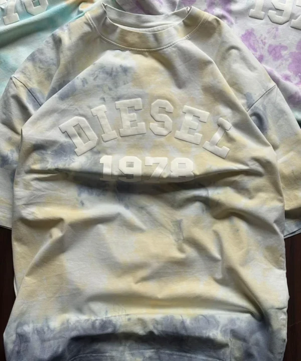 Men's "Diesel 1978" Printed Oversized T-Shirt – Casual Streetwear