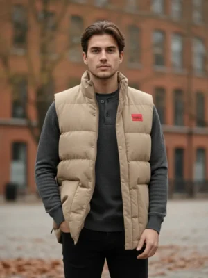 Men’s Classic Puffer Vest Jacket