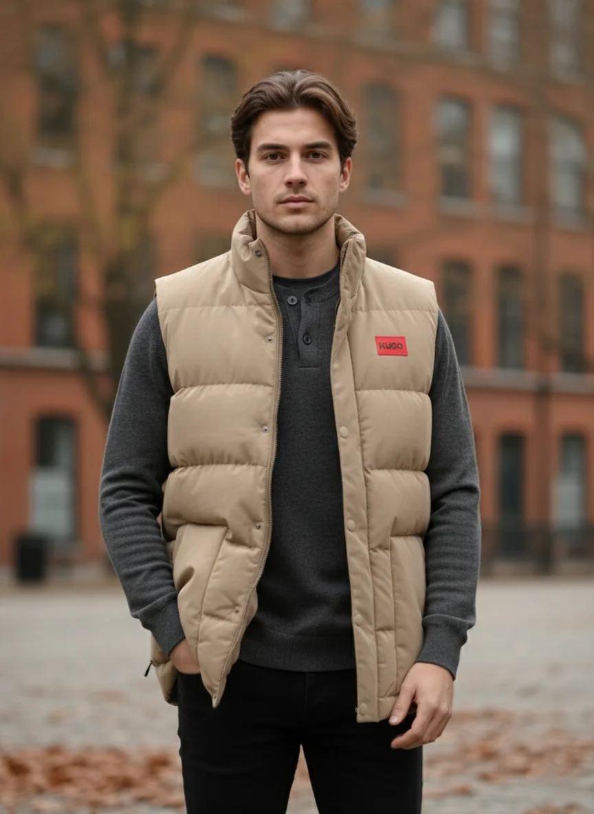 Men’s Classic Puffer Vest Jacket