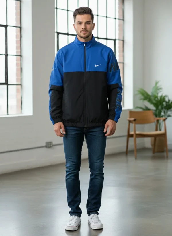 Men’s Two-Tone Athletic Track Jacket - Image 20