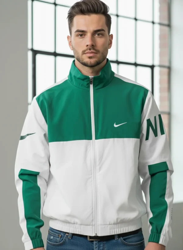 Men’s Two-Tone Athletic Track Jacket - Image 13