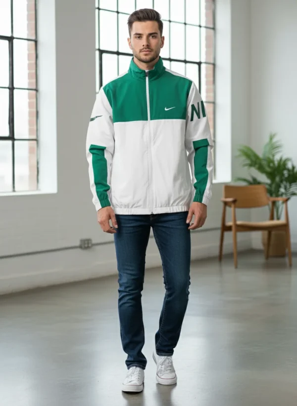 Men’s Two-Tone Athletic Track Jacket - Image 16