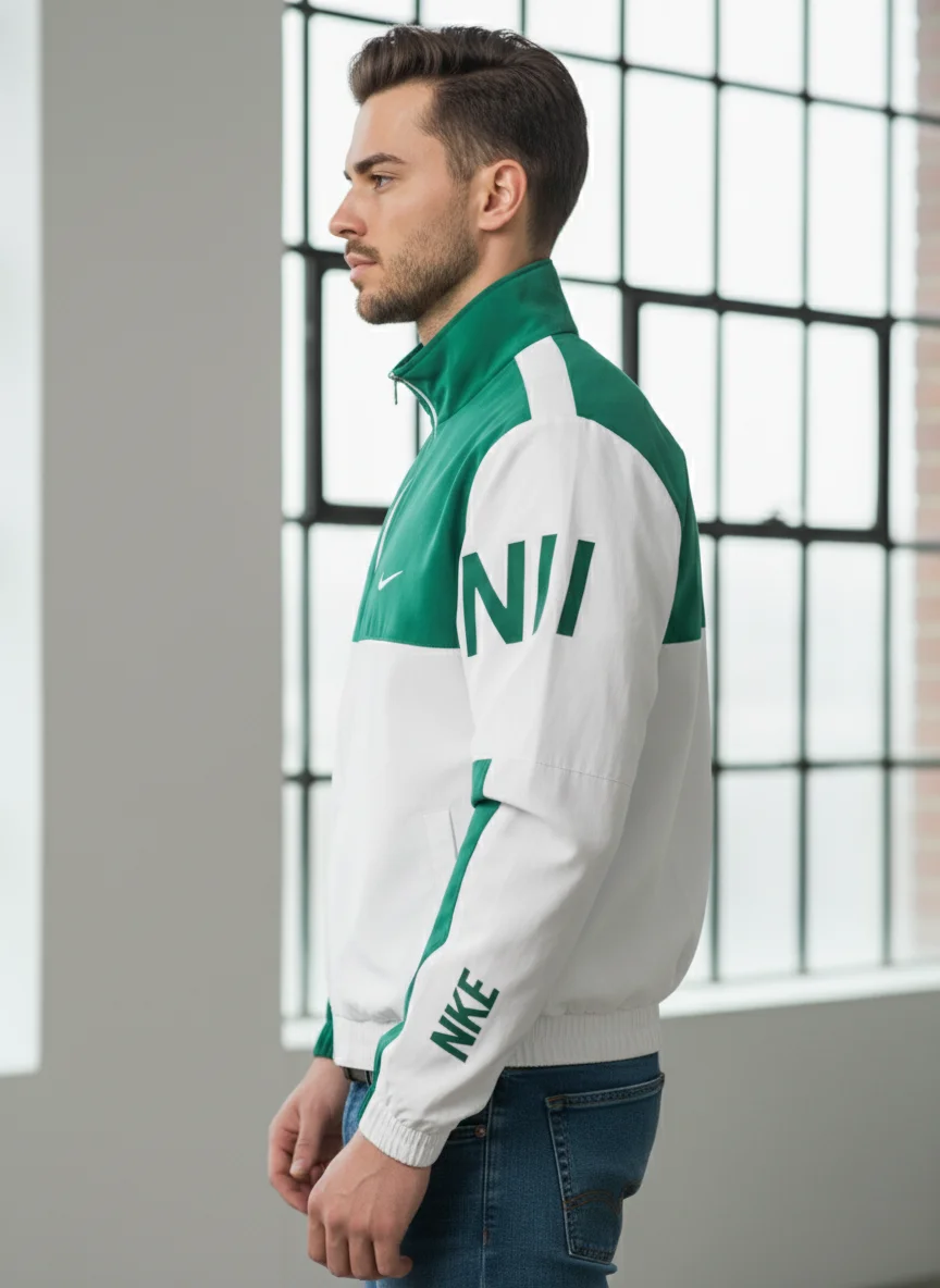 Men’s Two-Tone Athletic Track Jacket - Image 15