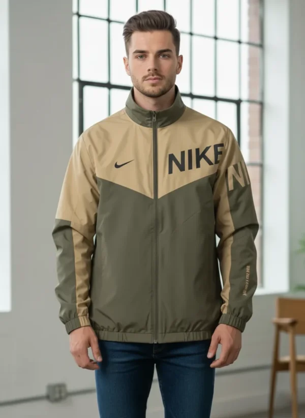 Men’s Two-Tone Athletic Track Jacket - Image 9