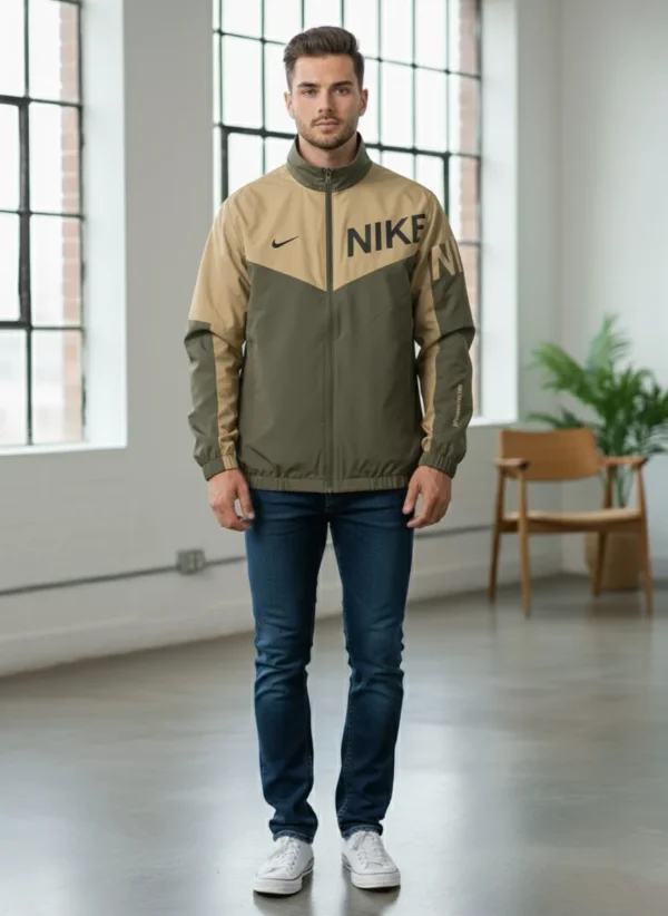 Men’s Two-Tone Athletic Track Jacket - Image 12