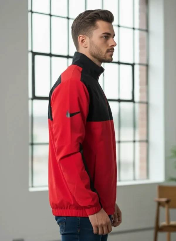 Men’s Two-Tone Athletic Track Jacket - Image 6
