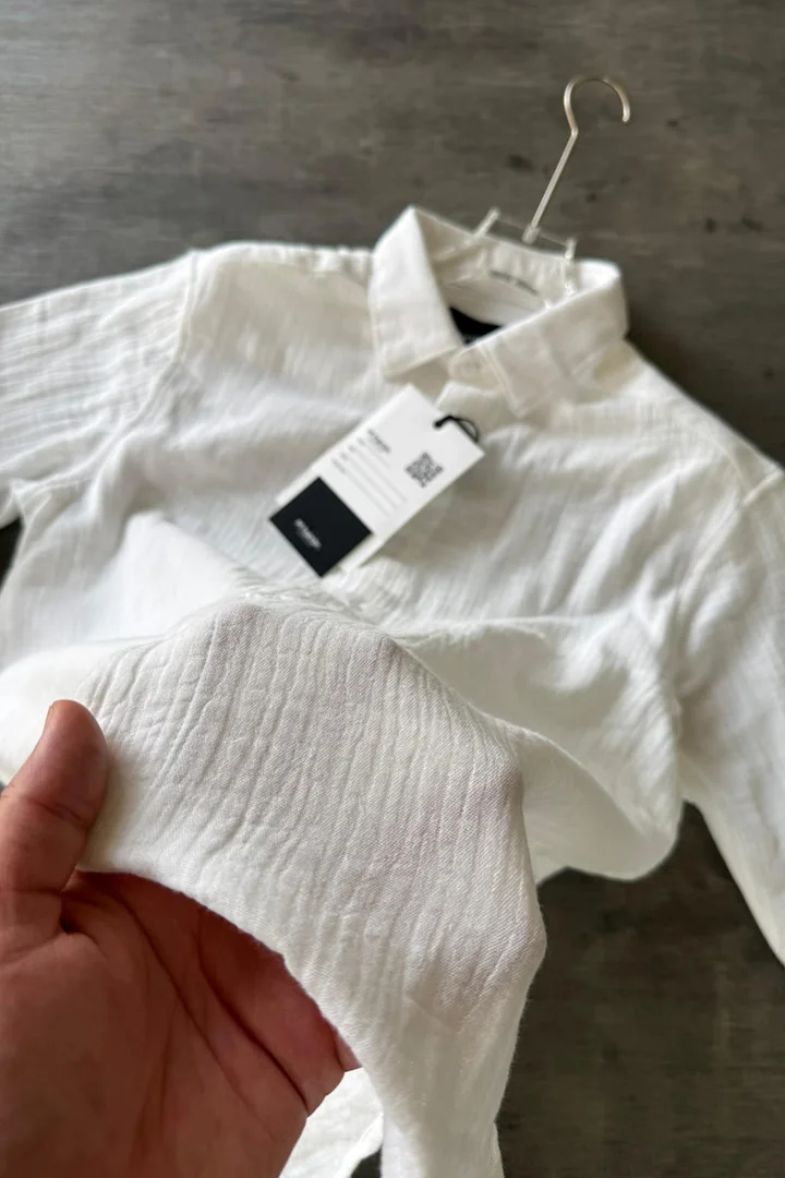 Men’s Premium Double Gauze Cotton Casual Shirt - Image 9